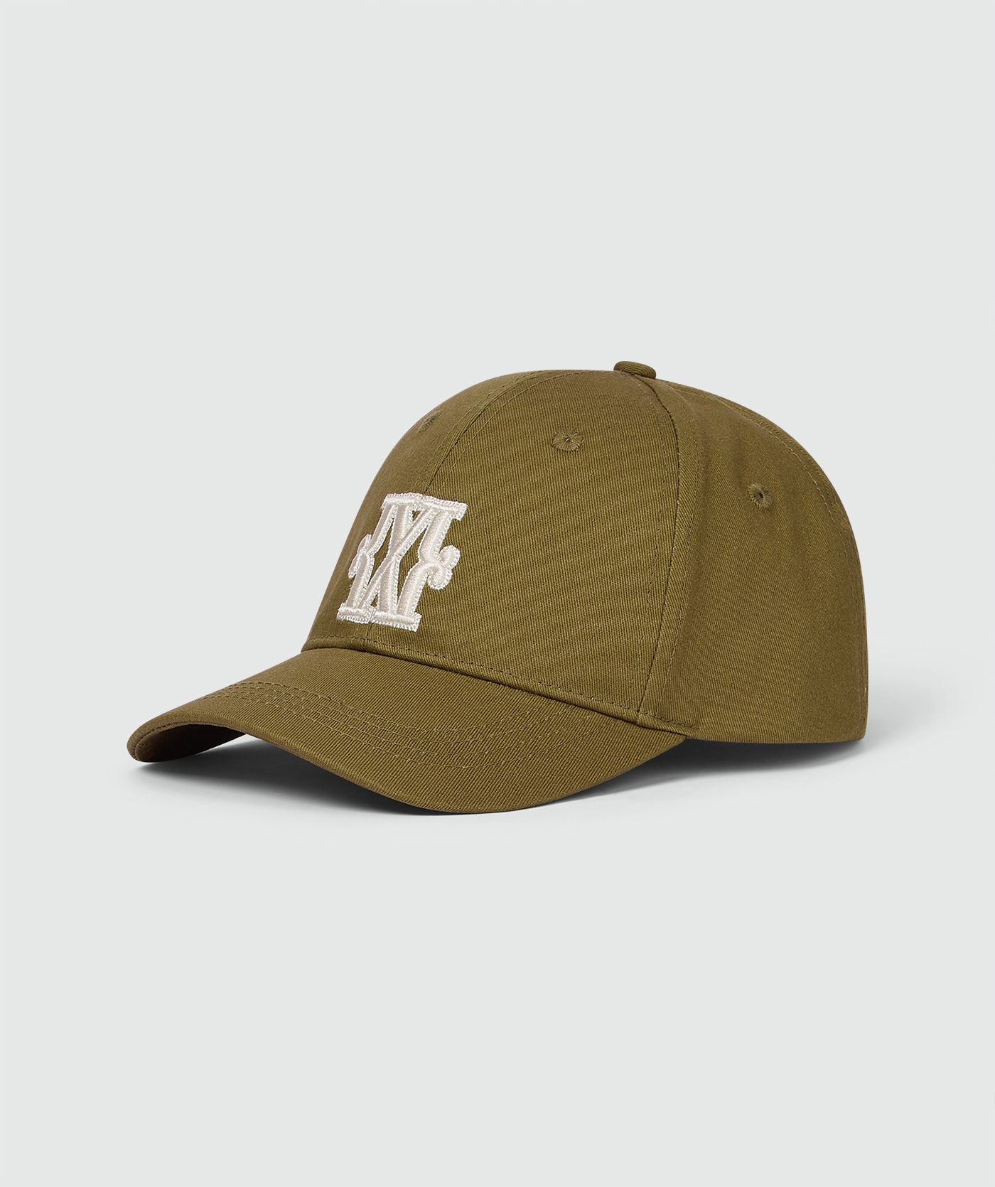 JV-ANGELA pet met logo - olive green