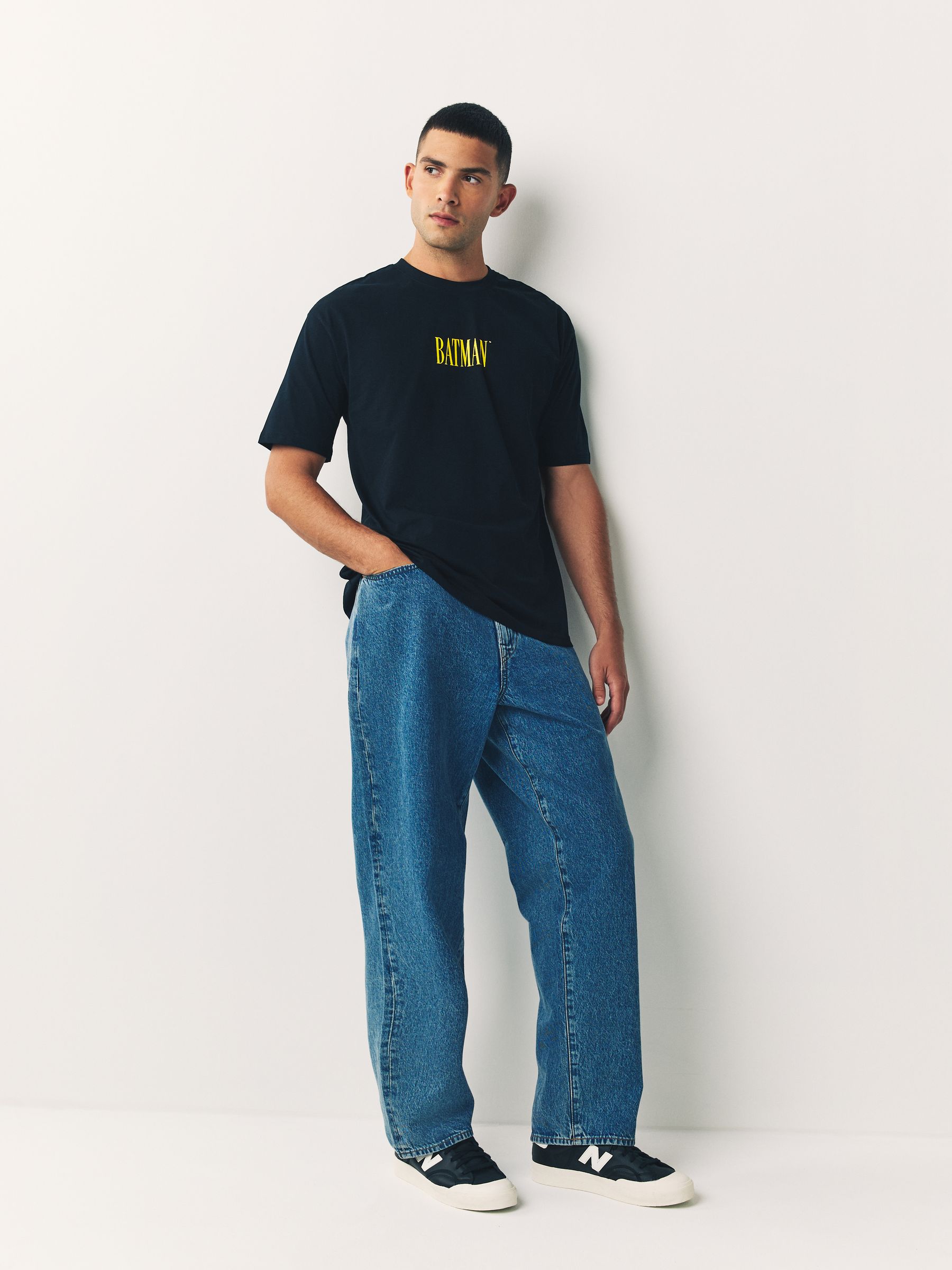 Zwart - Batman Licence T-Shirt