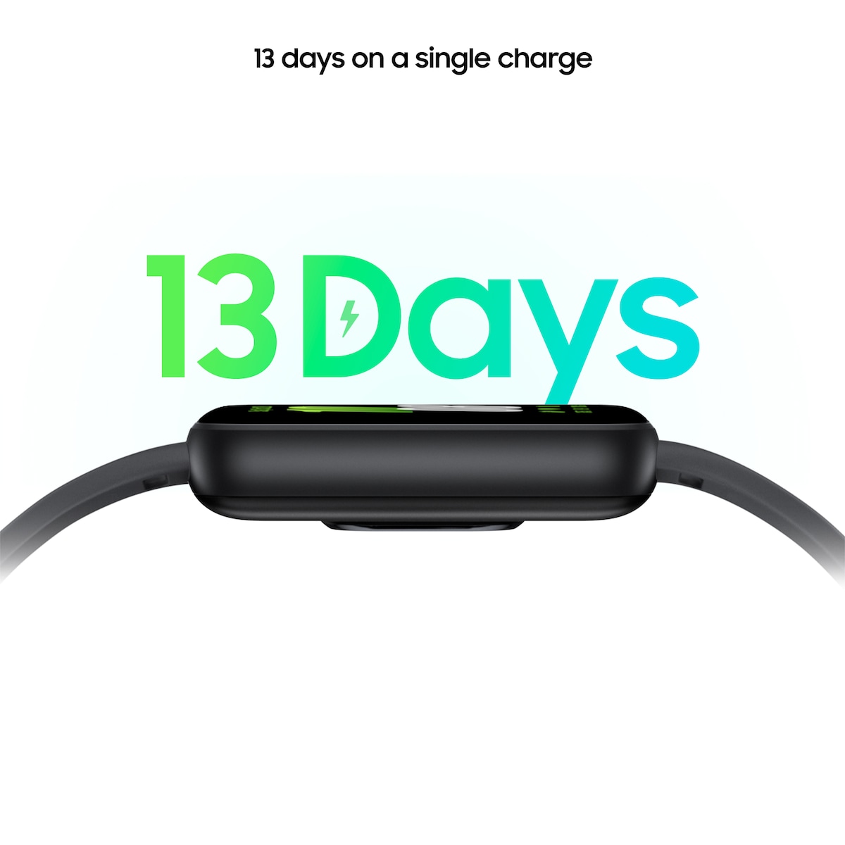 Samsung Galaxy Fit3 aktivitetsmåler (mørk grå)
