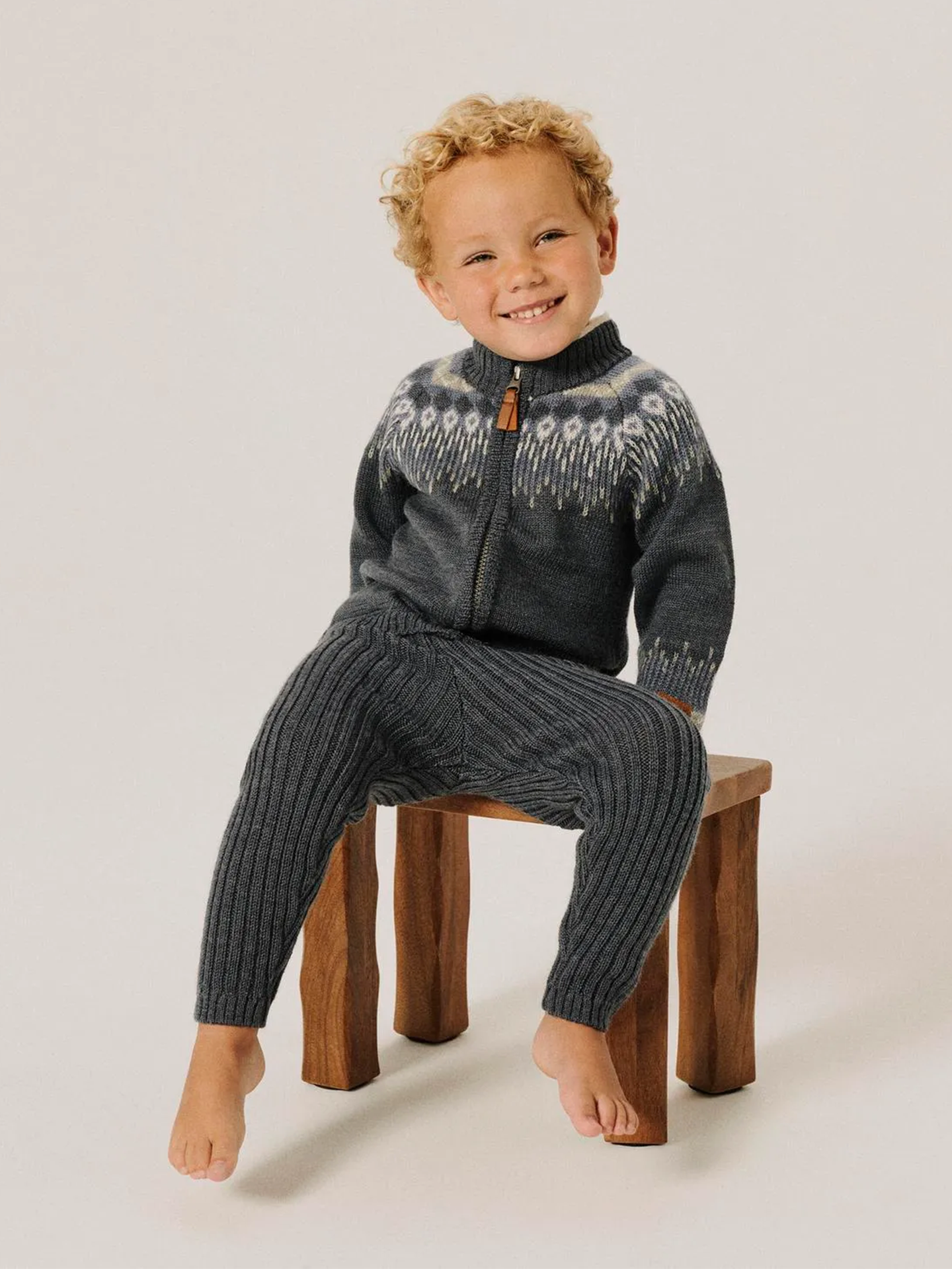 Wriss Wool Knit Longjohn