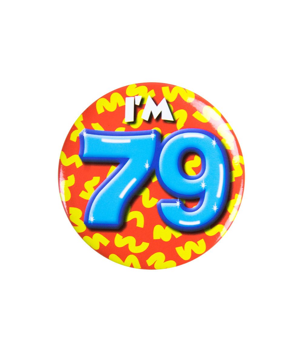 I'm 79 Button 79 Jaar 5,5cm