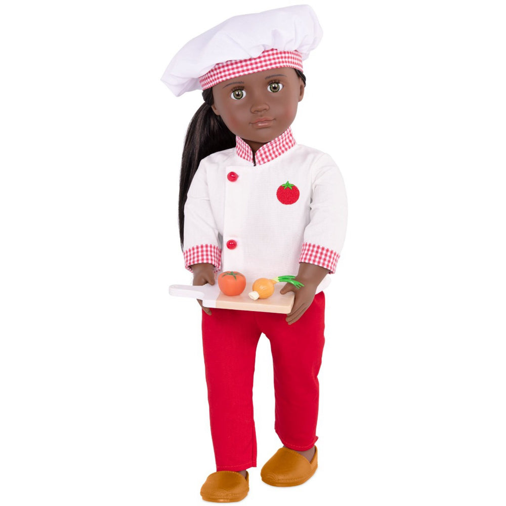 Køb Our Generation Dukke Chantel Køkkenchef