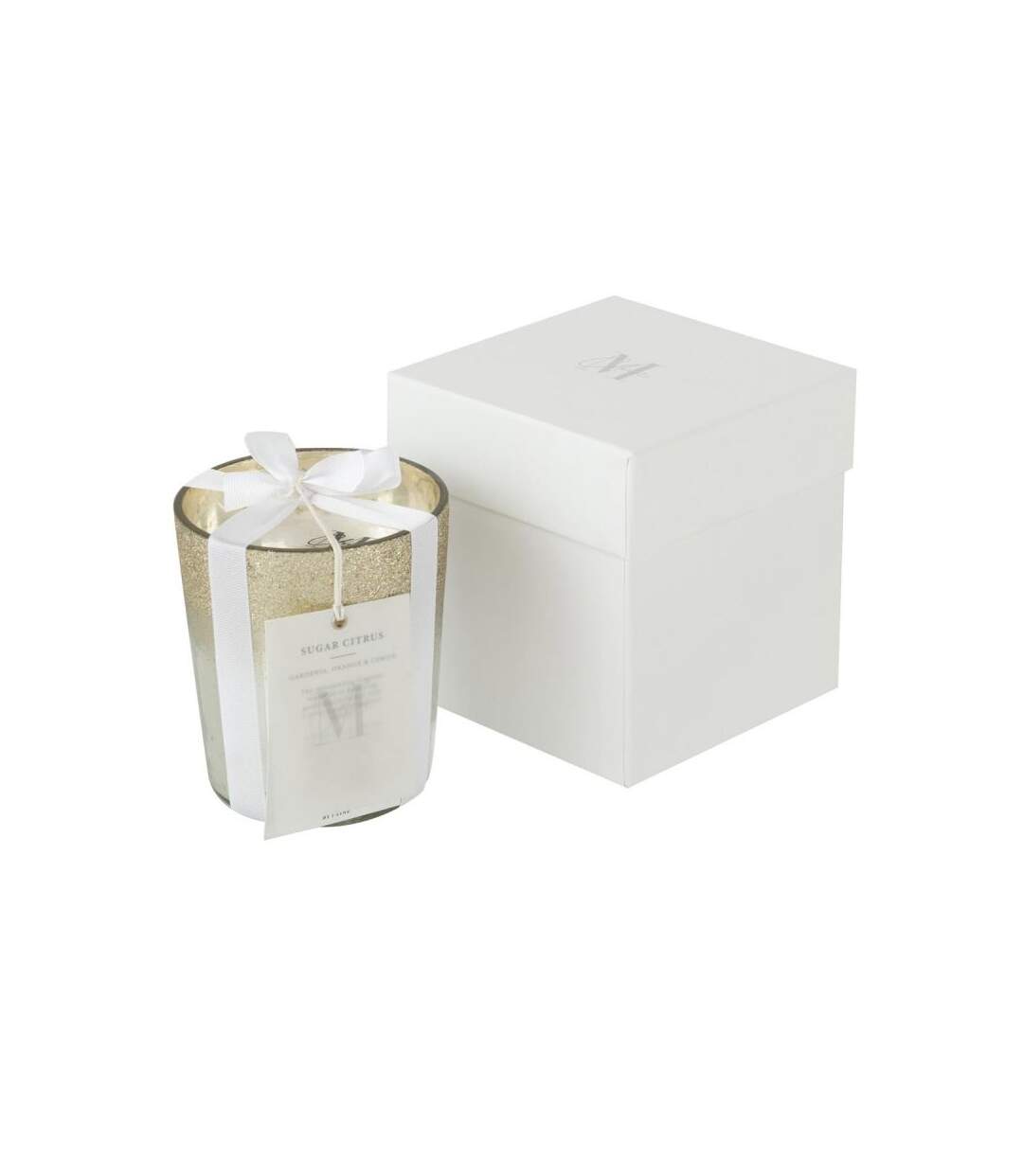 Paris Prix - Bougie Parfumée deluxe 15cm Sugar Citrus
