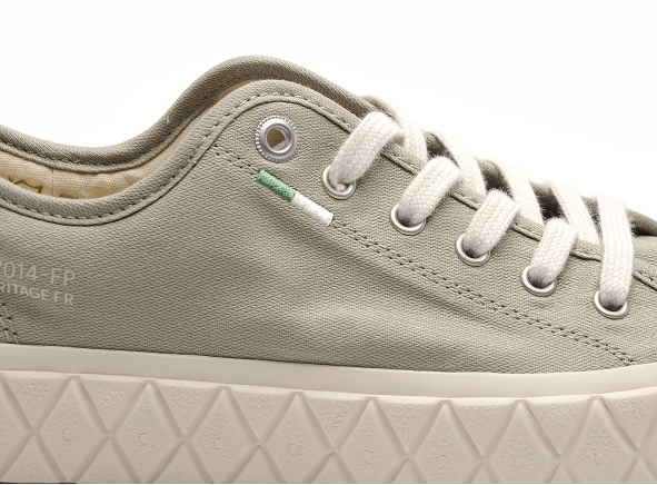 Palladium basses femme palla ace canvas vert