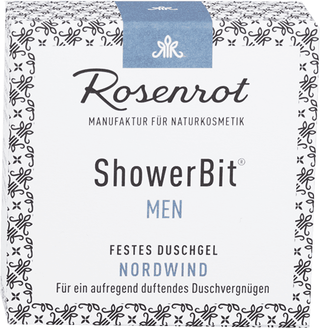 Rosenrot  ShowerBit® Duschgel MEN Nordwind, 55 g