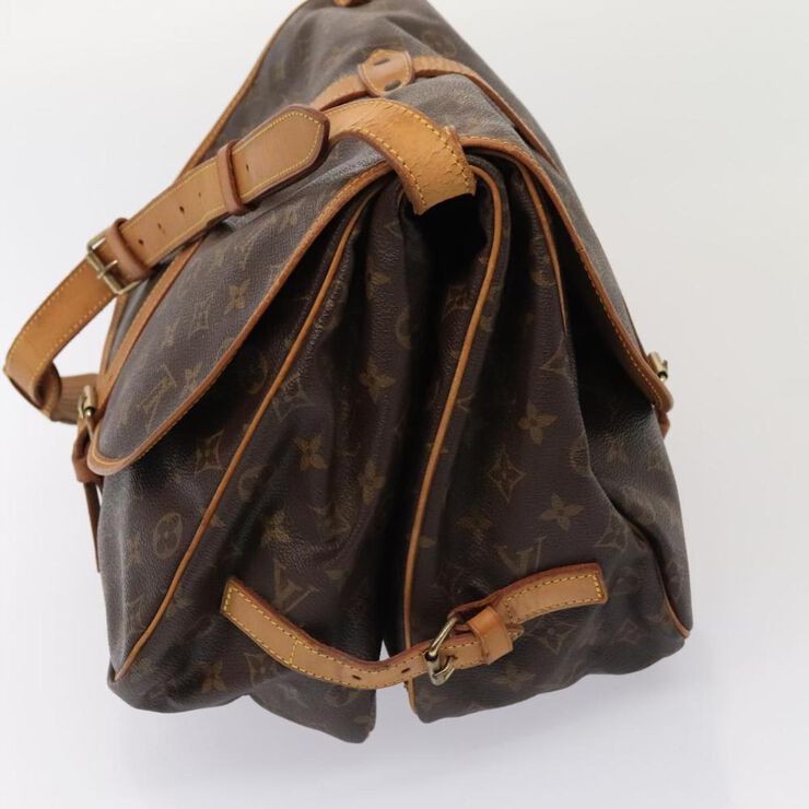 Louis Vuitton Vintage Louis Vuitton Saumur Brown