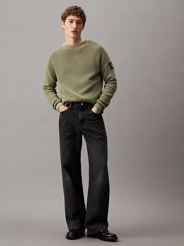 Calças jeans folgadas dos anos 90
