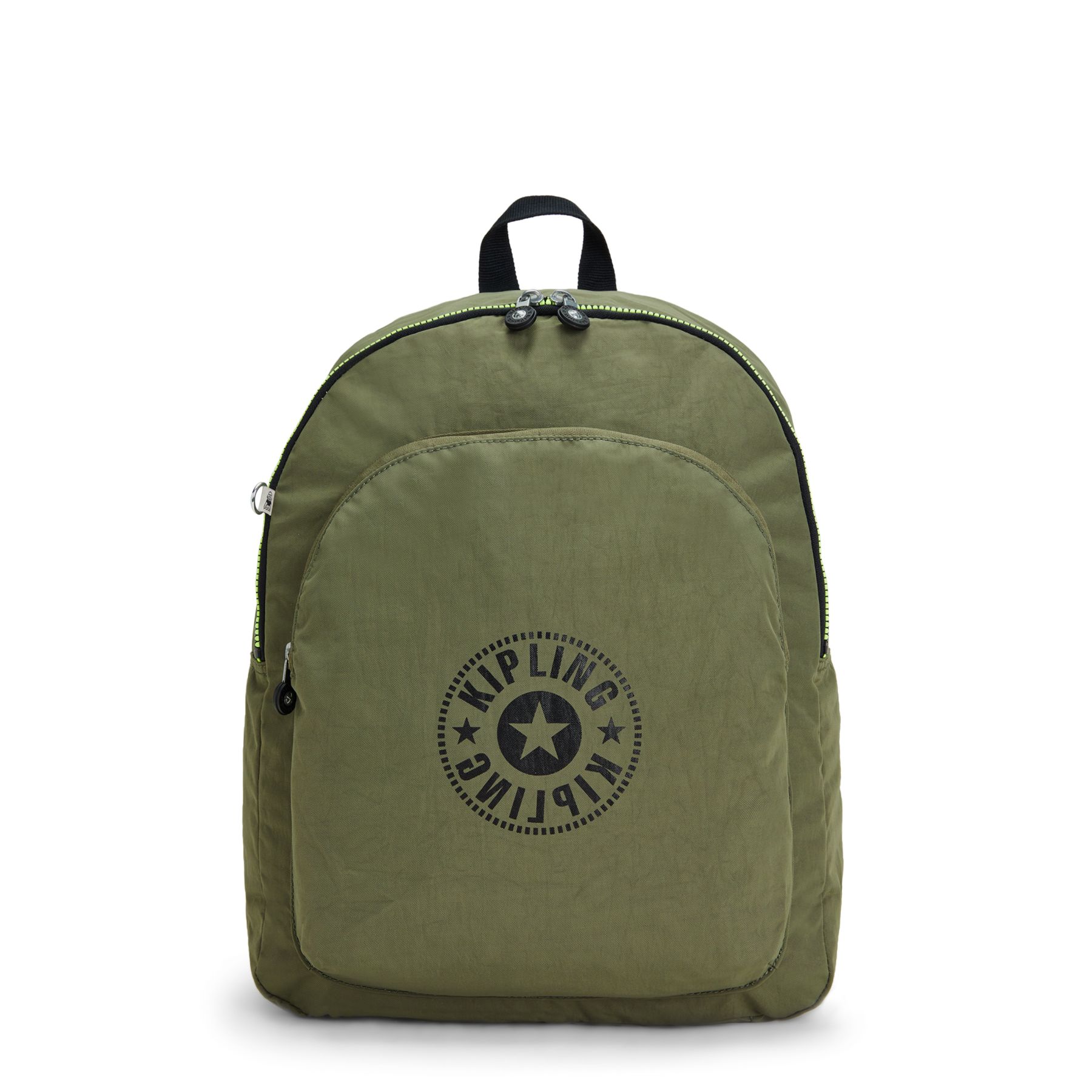 CURTIS L Grand Sac à Dos avec Housse pour Ordinateur - Strong Moss Combo