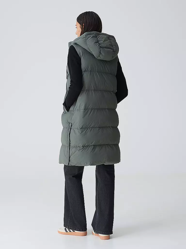 OPUS Steppgilet WIGILO dunkelgrün