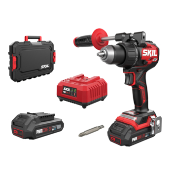 Skil 20V accuboormachine brushless (120Nm)3080HC Incl. 2 accu's 2Ah   lader en koffer