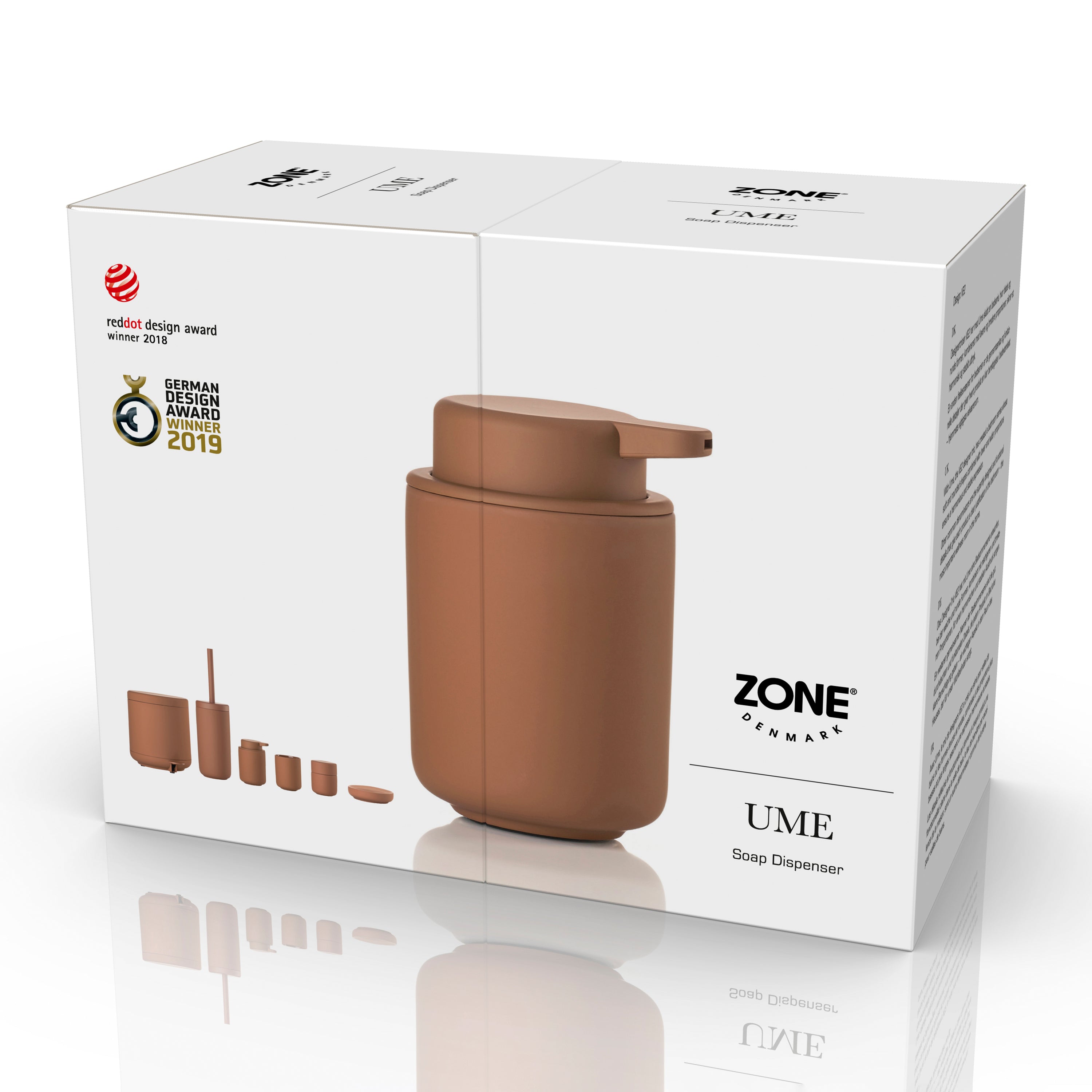 Zone Denmark Ume Zeepdispenser - Terracotta