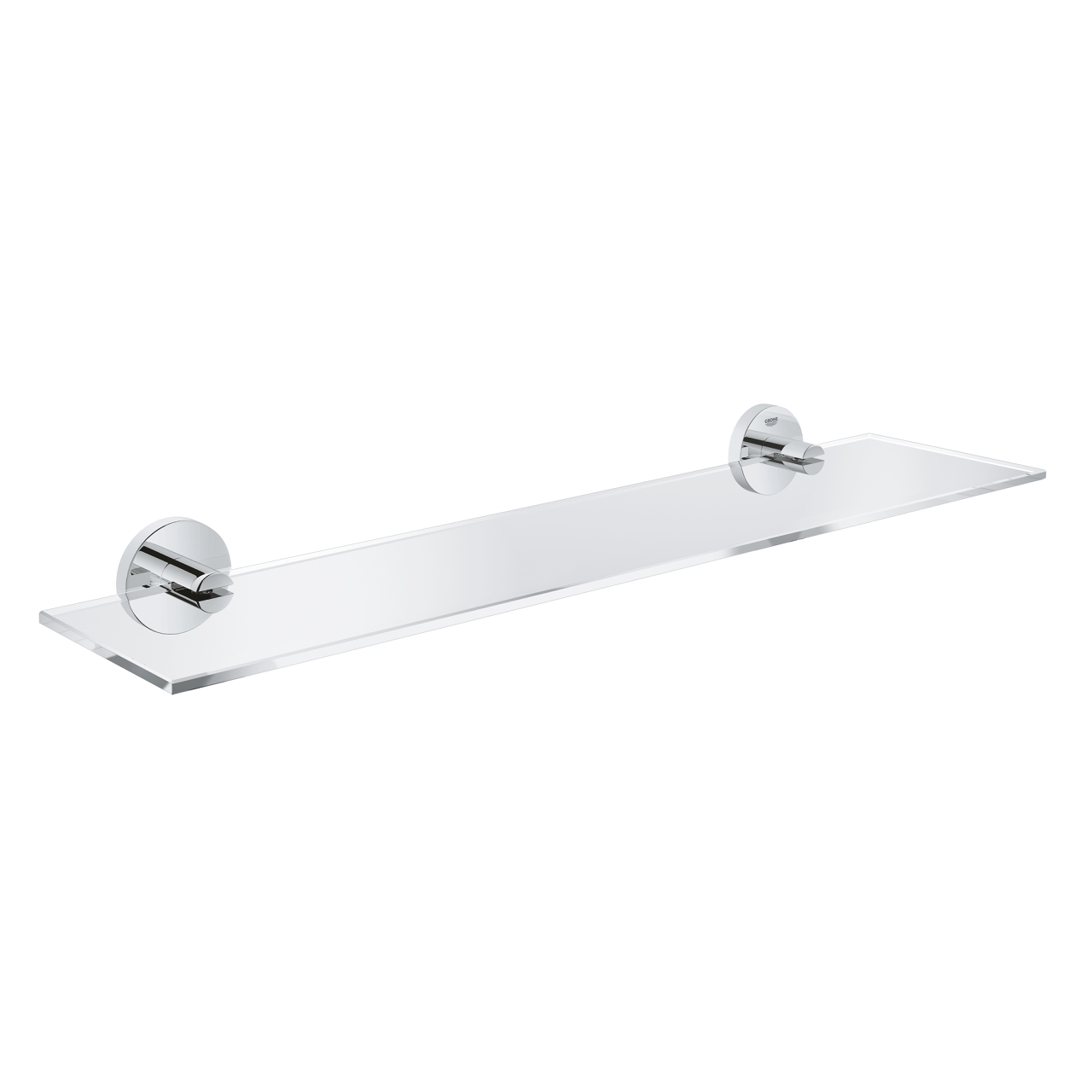 Grohe Essentials glazen plank 38x14,5cm chroom