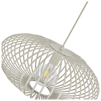 KARWEI hanglamp Nora beige ø45x19cm