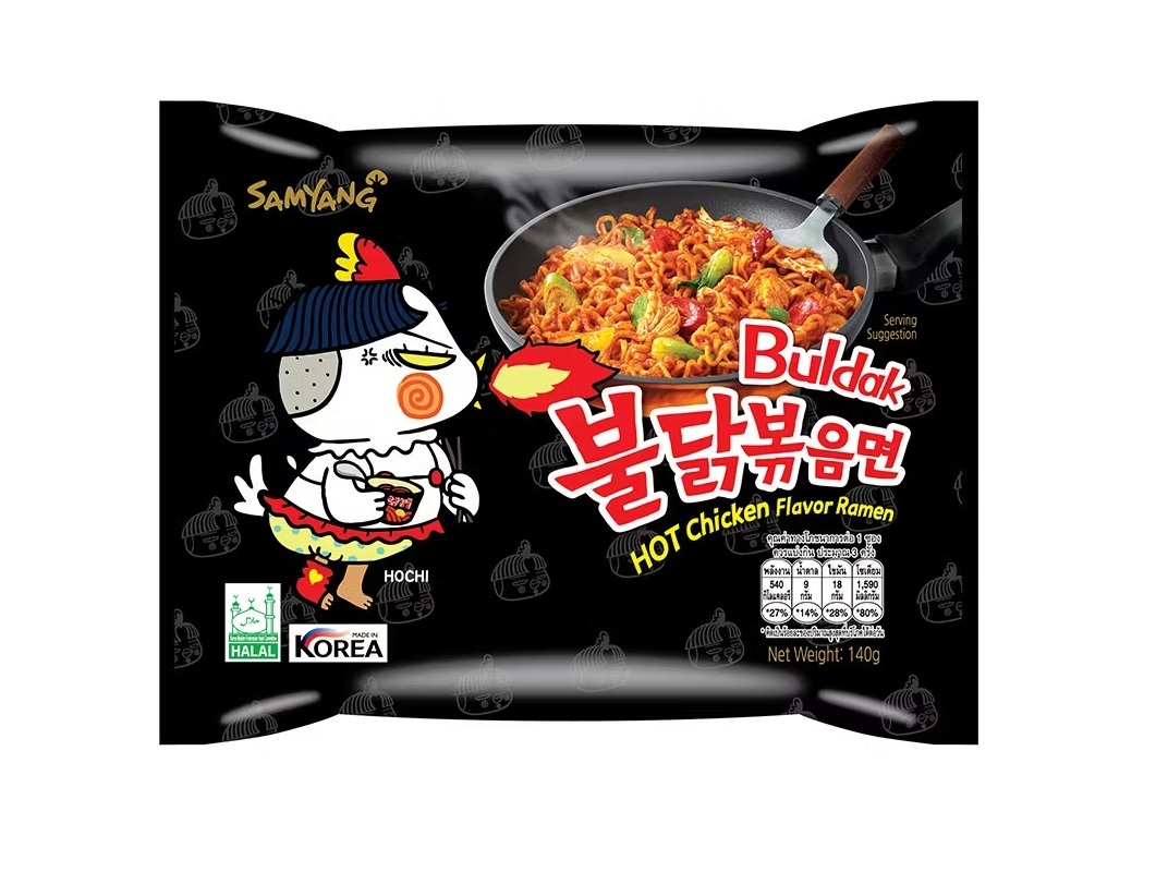 NOODLES SAMYANG BULDAK HOT CHICKEN 140G