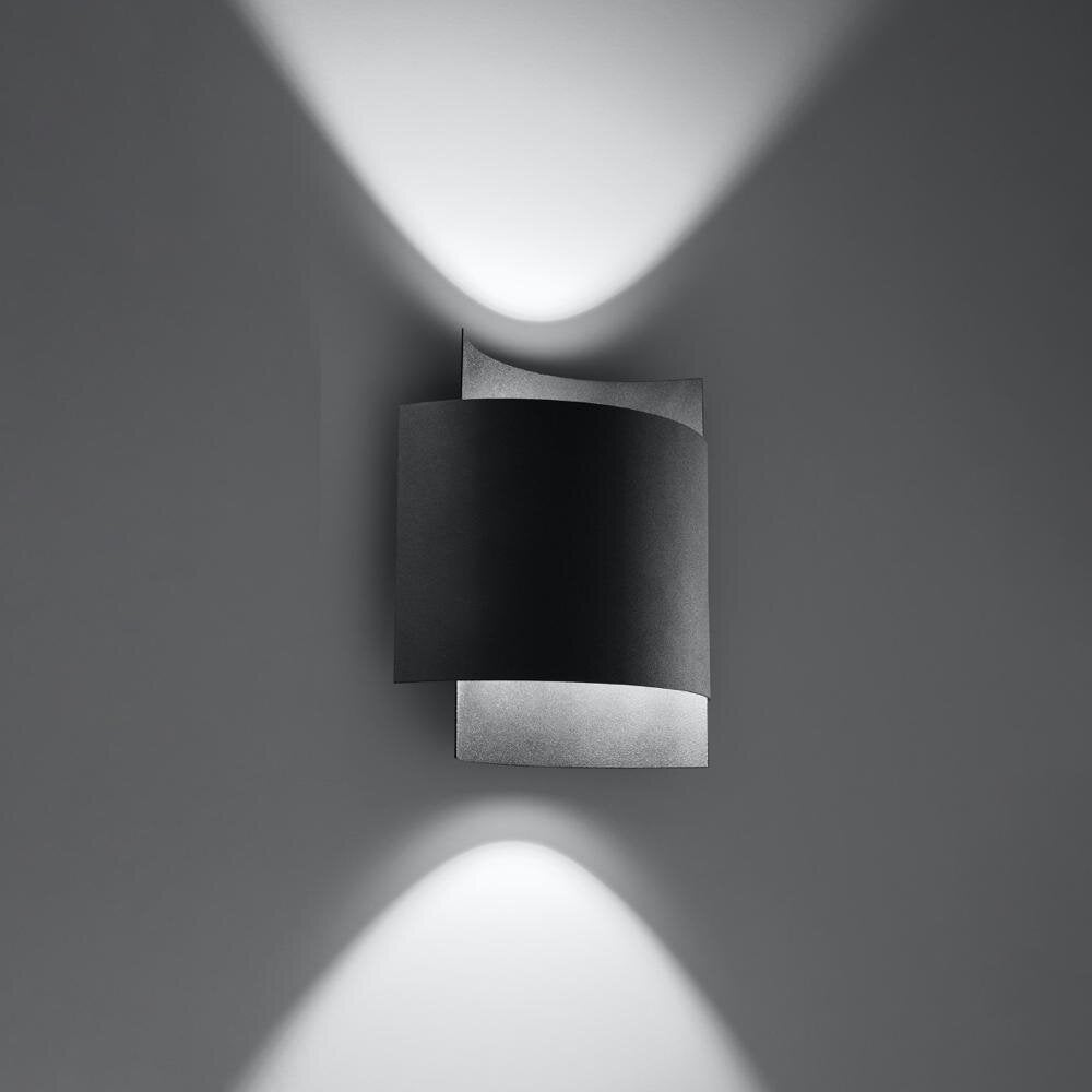famlights | Jo wandlamp in zwart G9