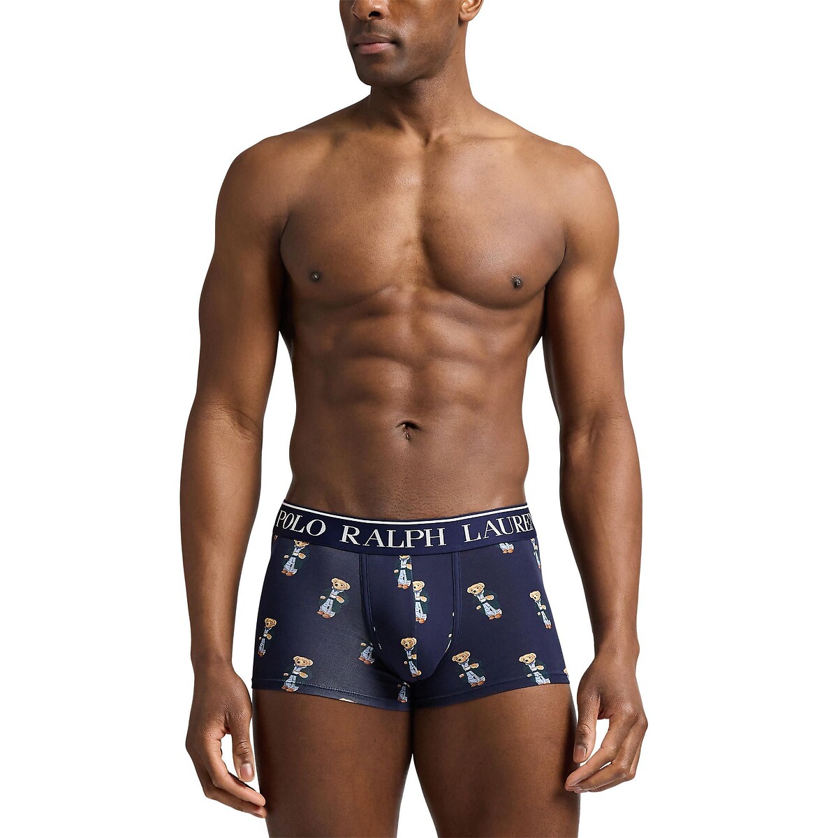 POLO RALPH LAUREN<br>Conjunto de 2 cuecas boxer de algodão elástico