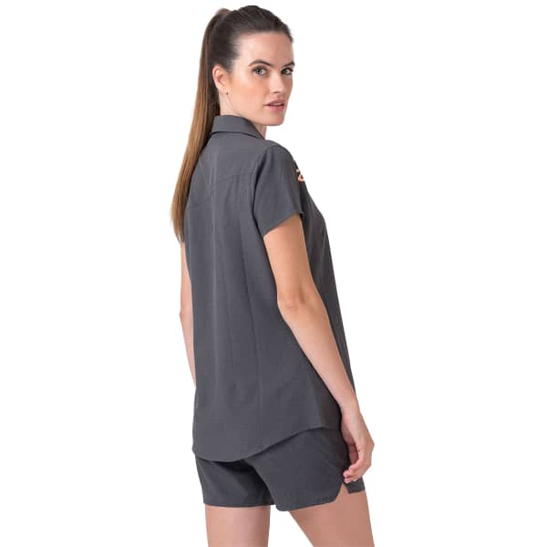 Chemise randonnée TERNUA KOTNIA ST W BLACK/GRAPEFRUIT WASHED