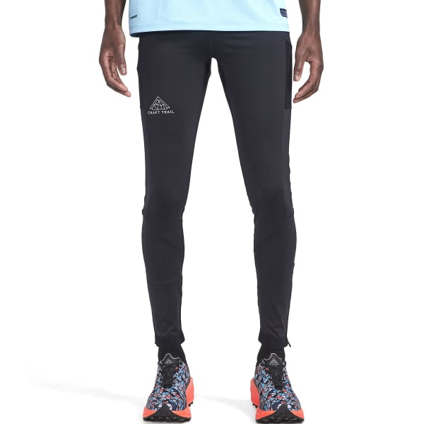 Collant running CRAFT PRO TRAIL TIGHTS BLACK BLACK