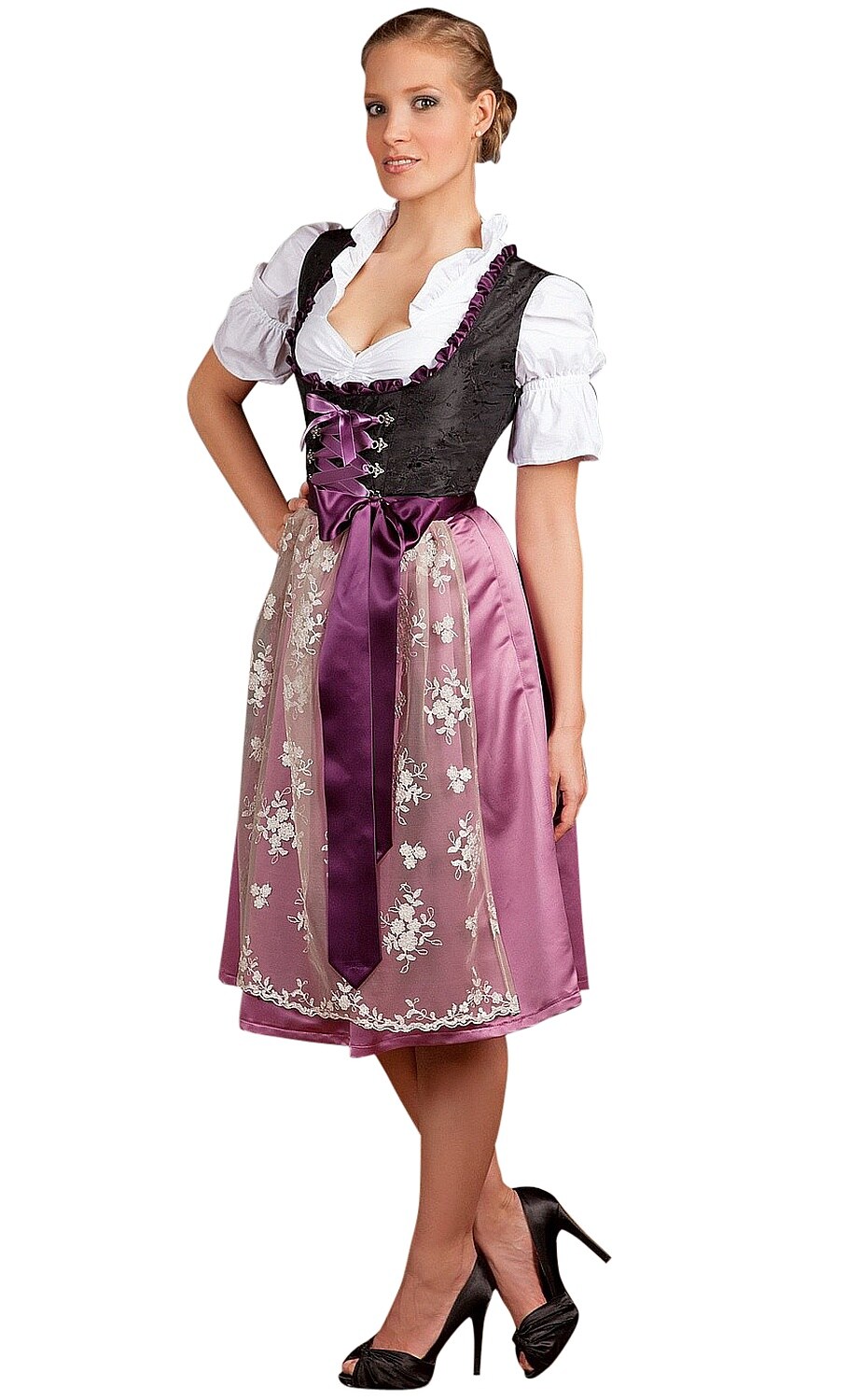 Midi Dirndl 2-teilig Alpentraum