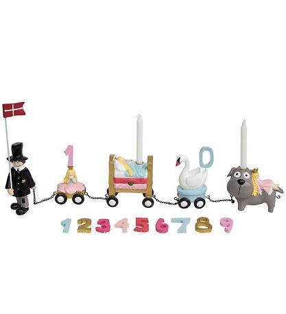 Kids by Friis Geburtstagszug - 45 cm - Adventure Girl