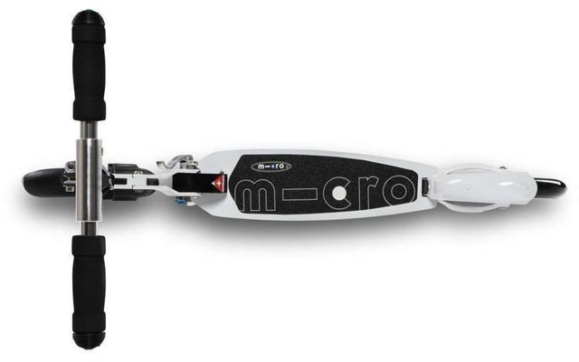 Micro Black/White klappbarer Scooter