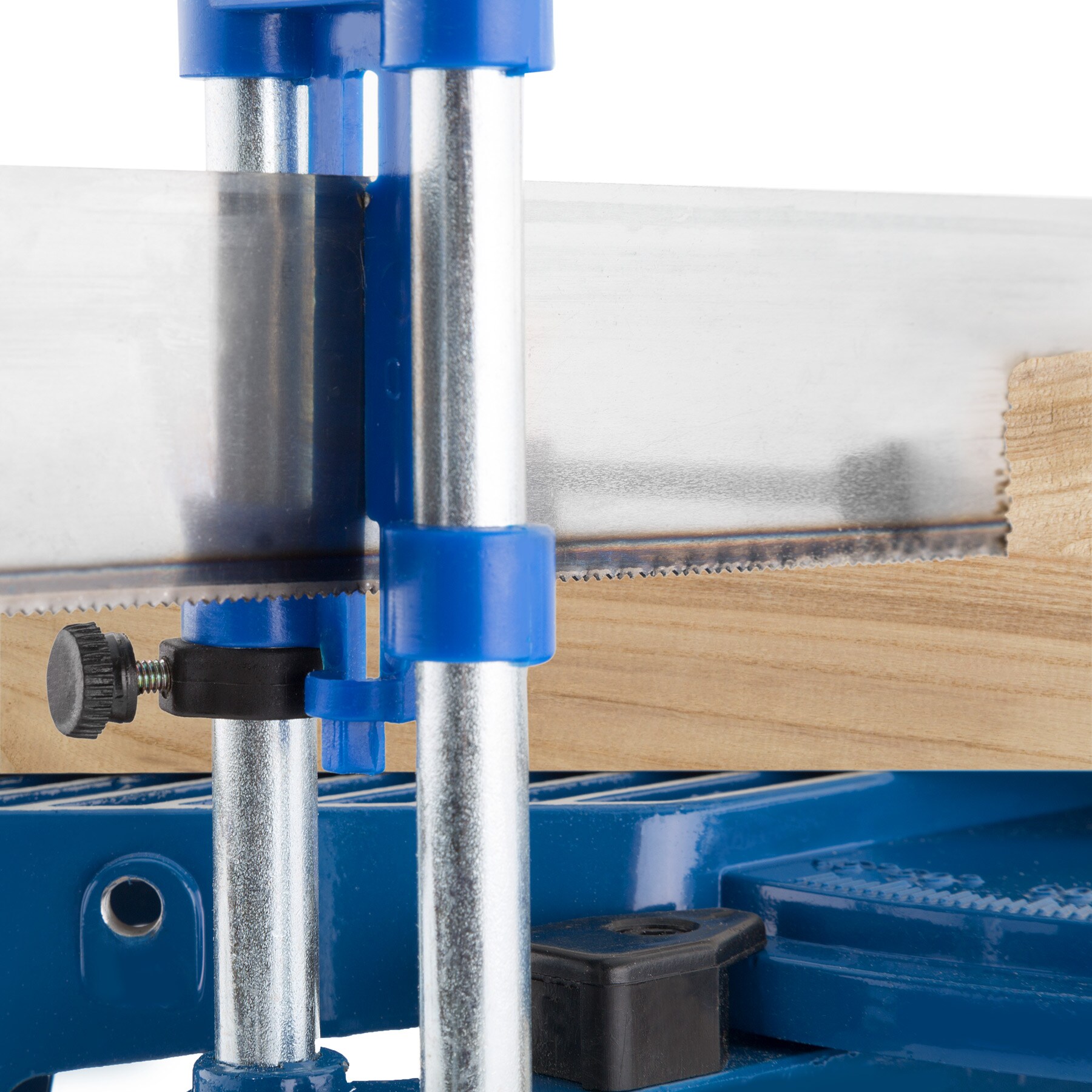 tectake® Gehrungssäge, Klingenlänge 550 mm, 11 Schnittwinkel, für Holz, Kunststoff und Aluminium