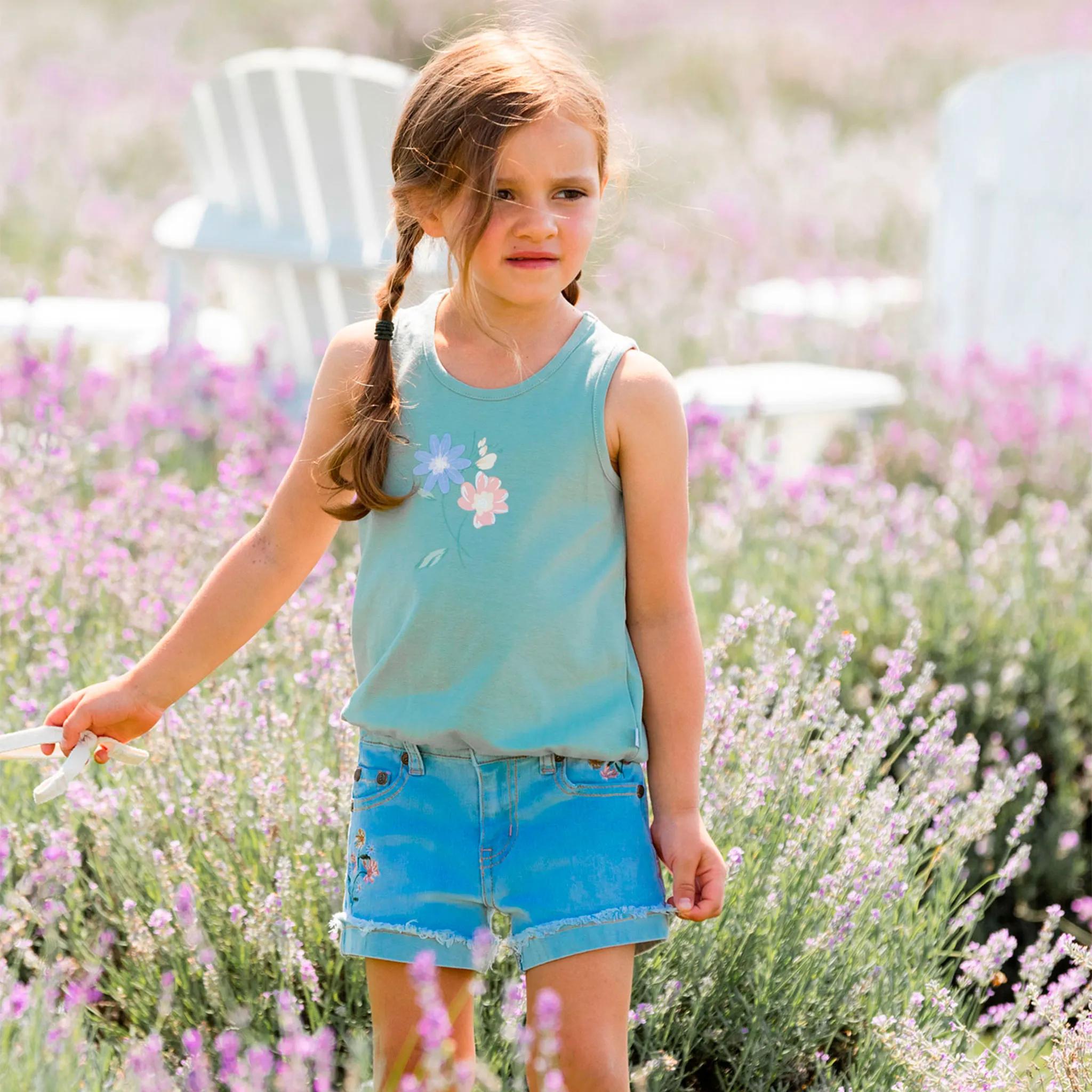 Deux par Deux Camisole Romantique 7-10ans