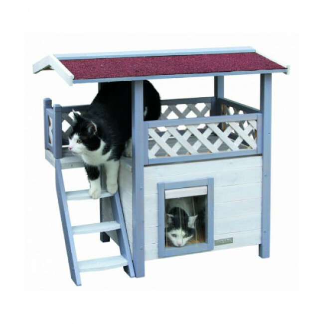 Maison à 2 étages pour chat Lodge Ontario