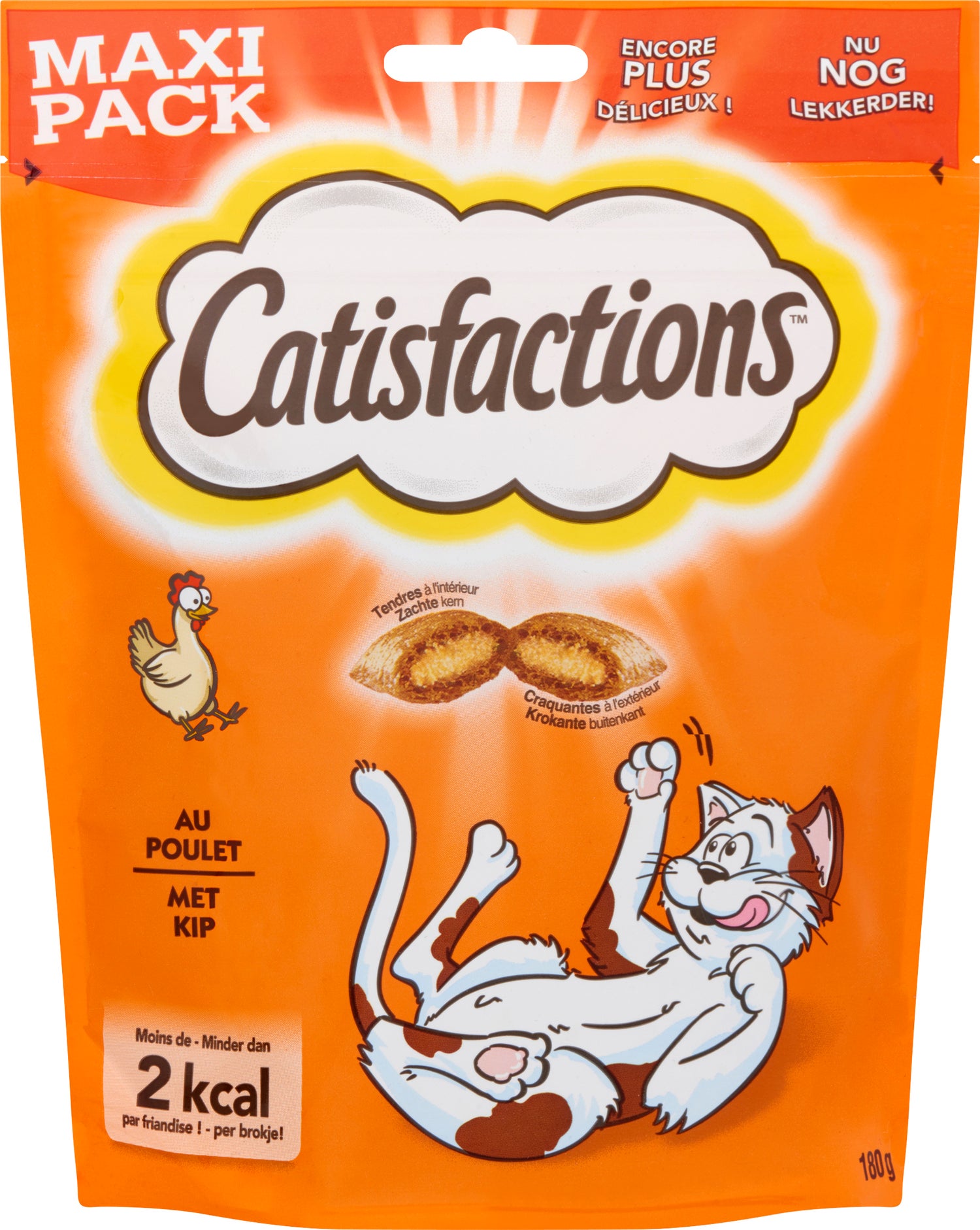 Catisfactions kattensnack kip 180 g