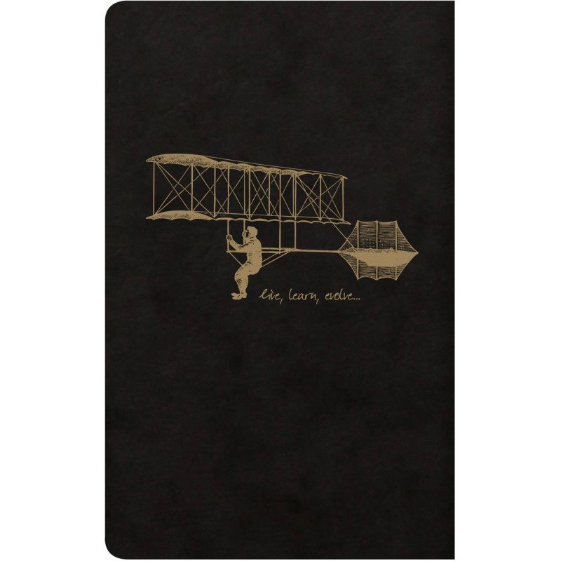 Carnet Flying Spirit Clairefontaine 7,5 x 12 cm ivoire ligné 48 pages
