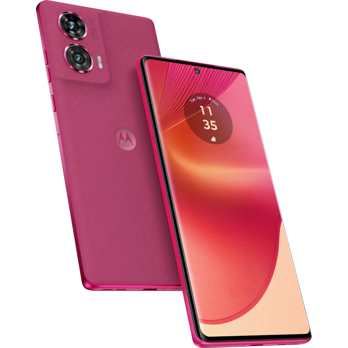 Motorola Edge 50 Fusion 5G smarttelefon 12/256GB (Hot Pink)