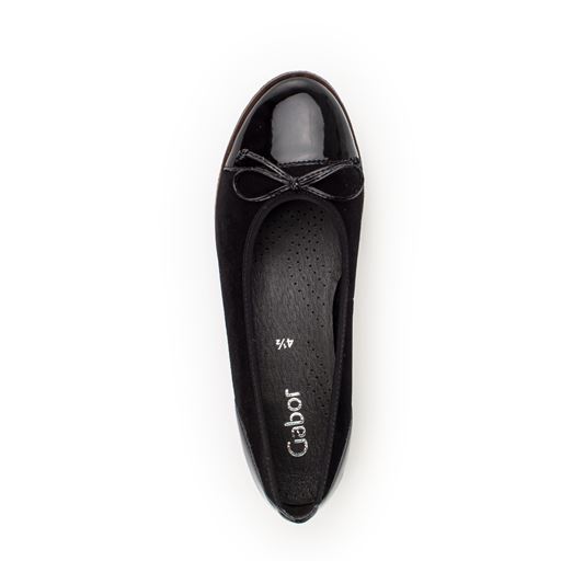 Gabor Samtchevreau Lack HT Sko, Black, 42