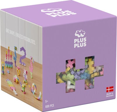 Plus-Plus Pastel Learn To Build 600 Deler