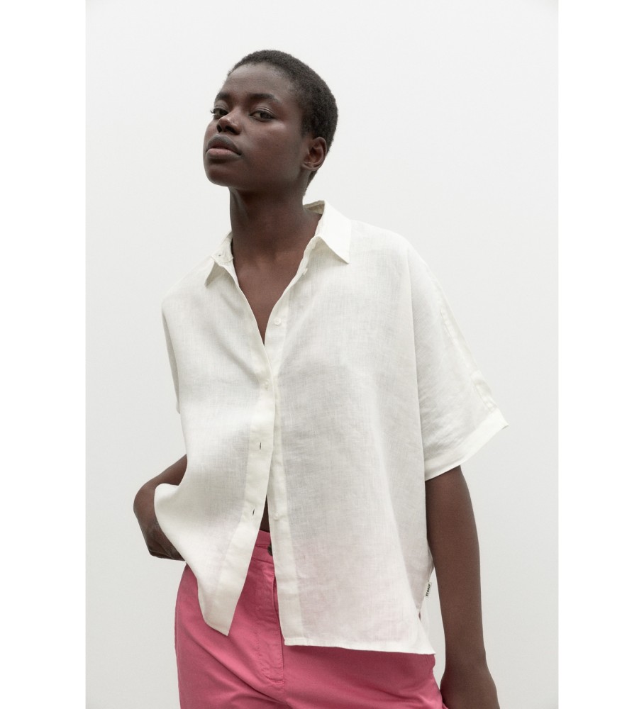 Camisa branca feminina ECOALF Melaniaalf
