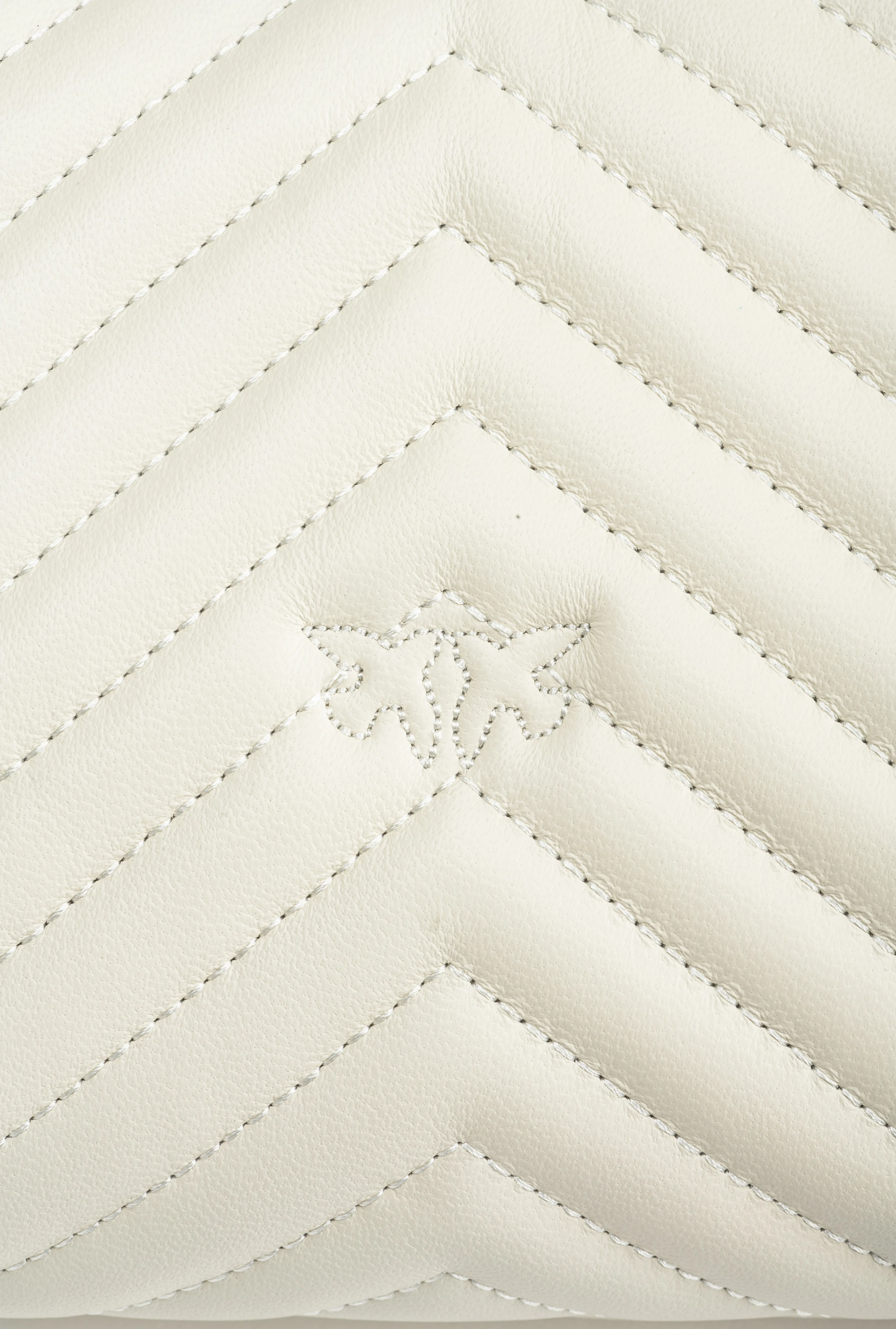 Classic lady love bag puff | Blanc