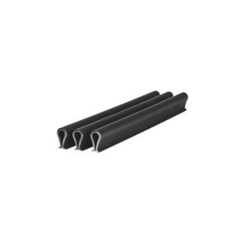 Giardino clips 50 mm RAL 9005 zwart 100 stuks