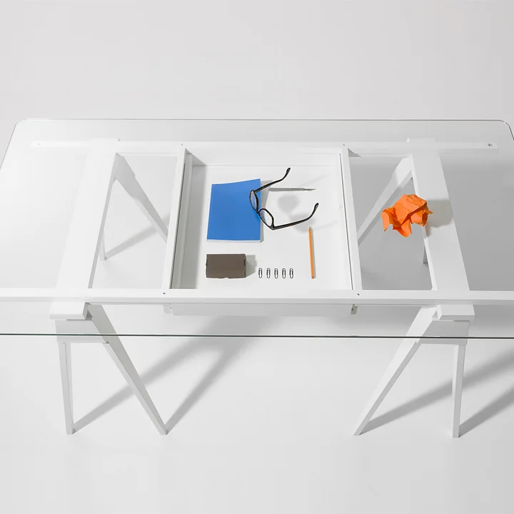 Design House Stockholm - Arco Schreibtisch, weiss