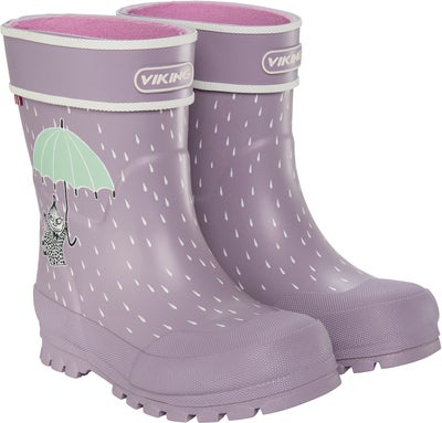 Viking Alv Jolly Mummitrollet Gummistøvler, Lilac