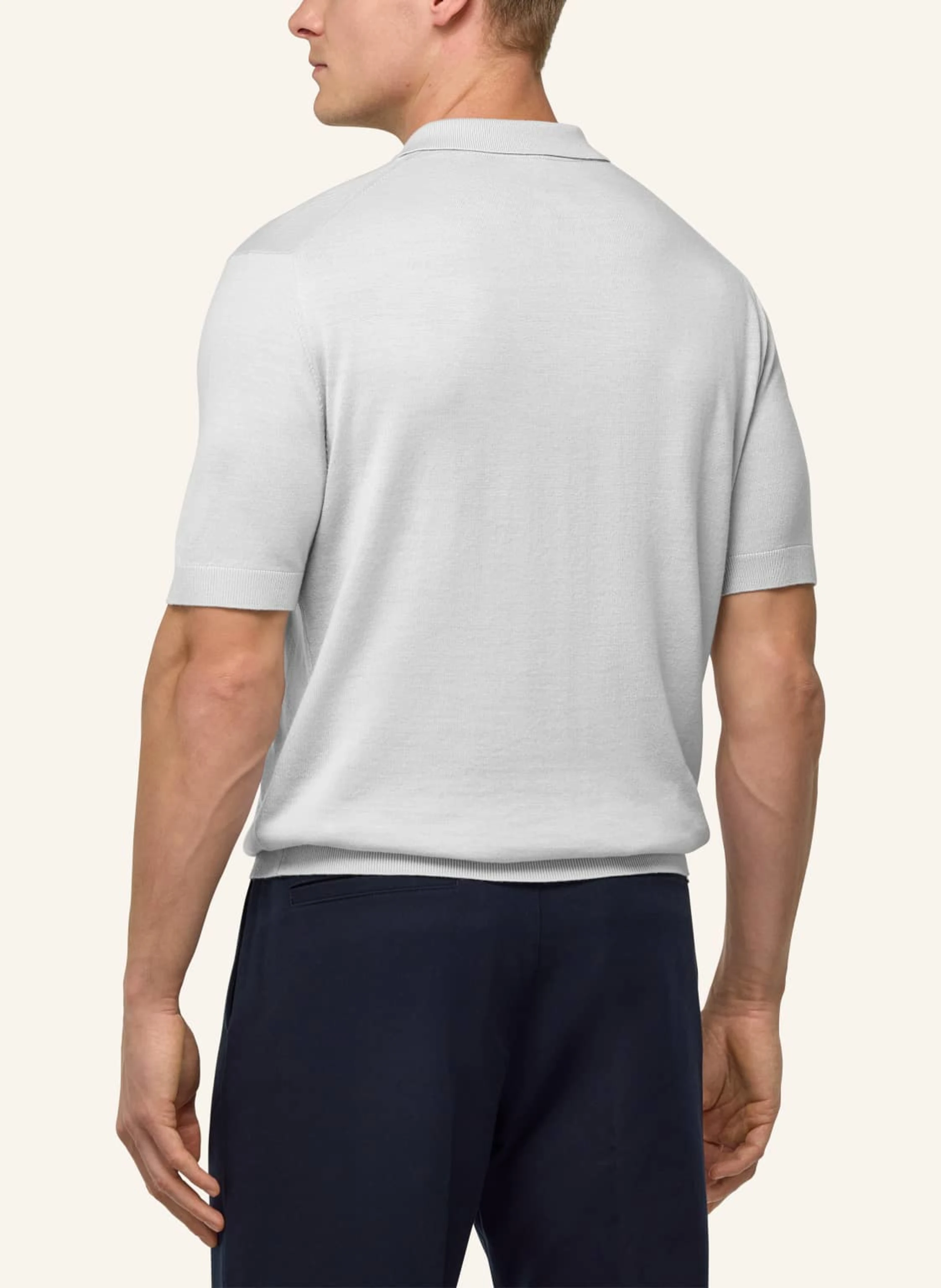 BOGGI MILANO Strick-Poloshirt