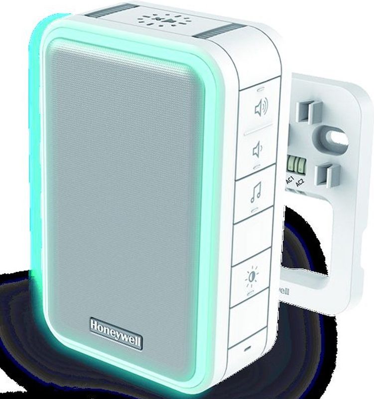 Honeywell Home - DW315S - Bedrade Draadloze Gong - Wit - Bereik 150 m