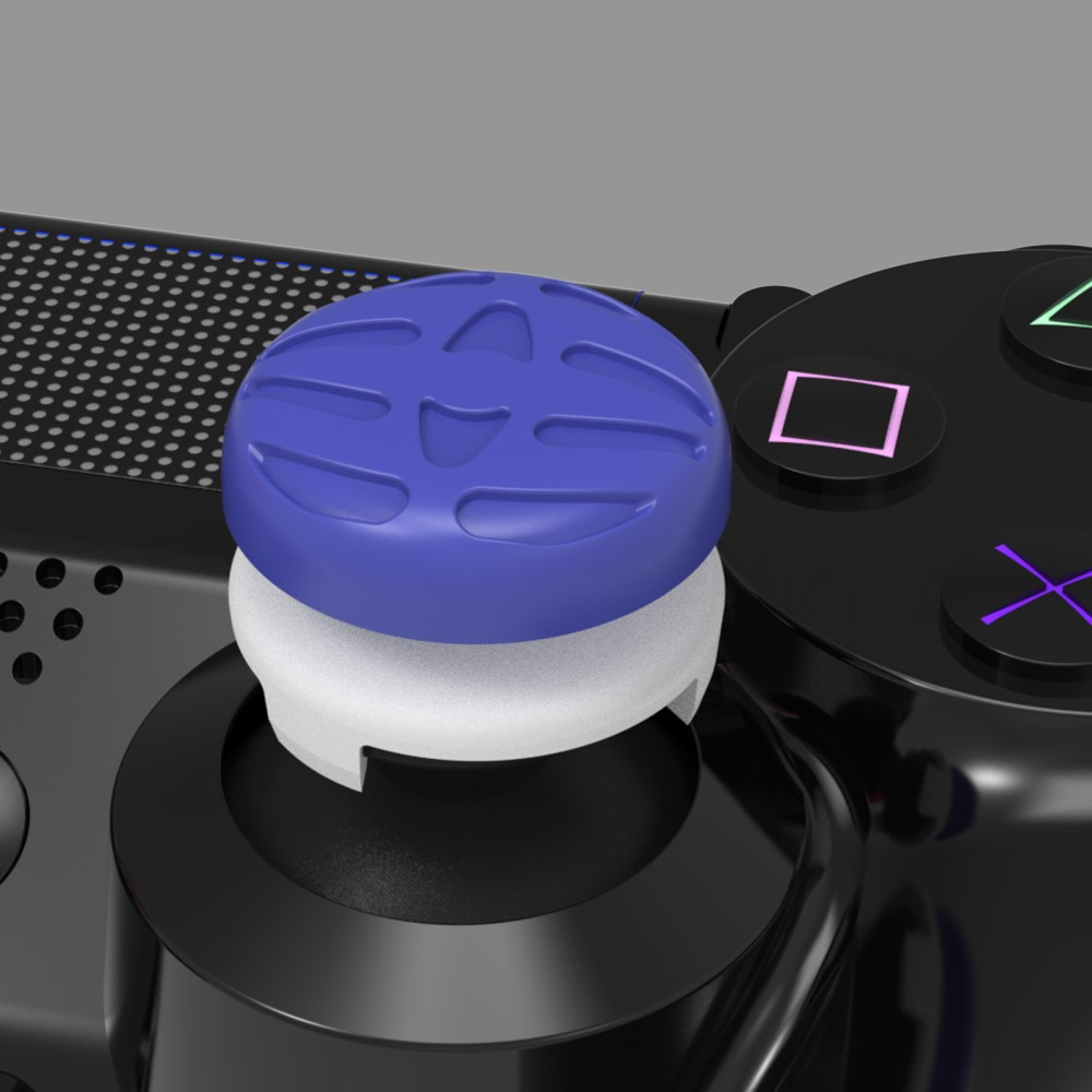 (8er Set) Joystick Thumbstick Anti-Rutsch Silikon Grip Kappen in verschiedenen Höhen für PS5 / PS4 / Switch Pro Controller