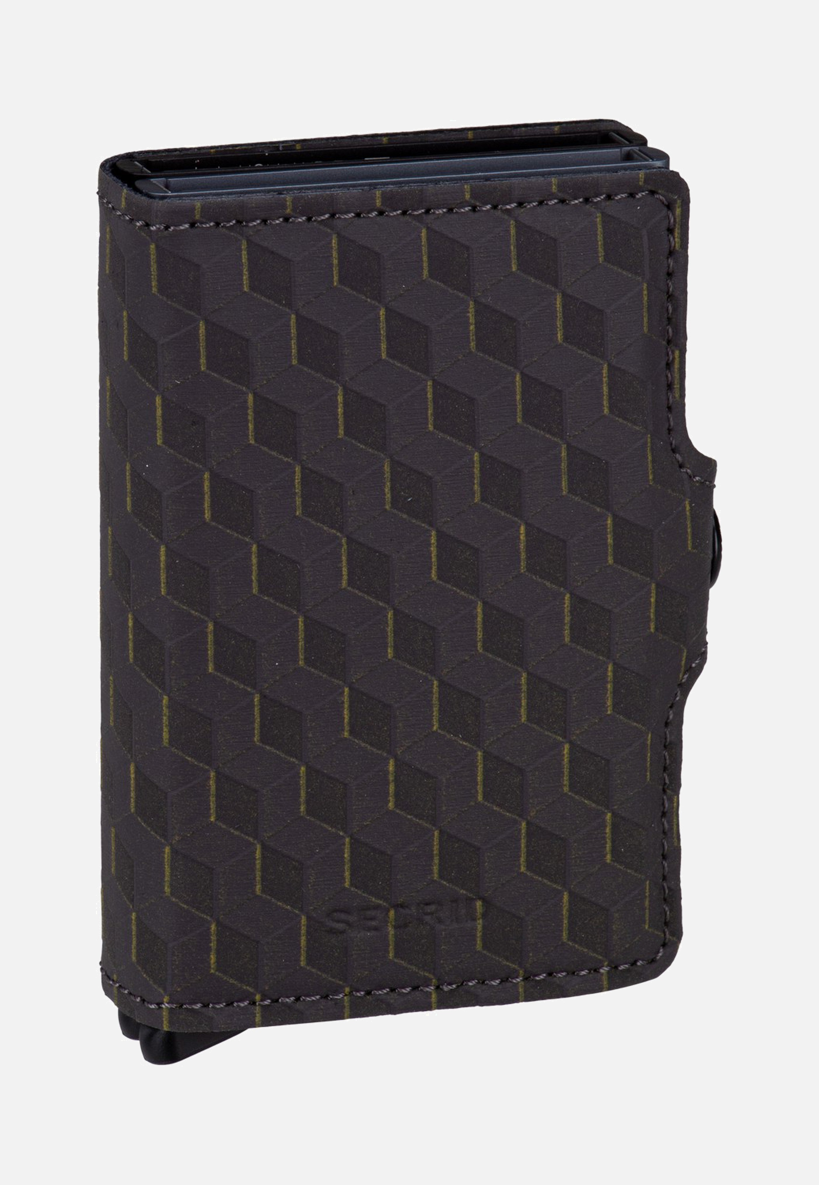 Twinwallet Optical Grey-Yellow - Portemonnaie