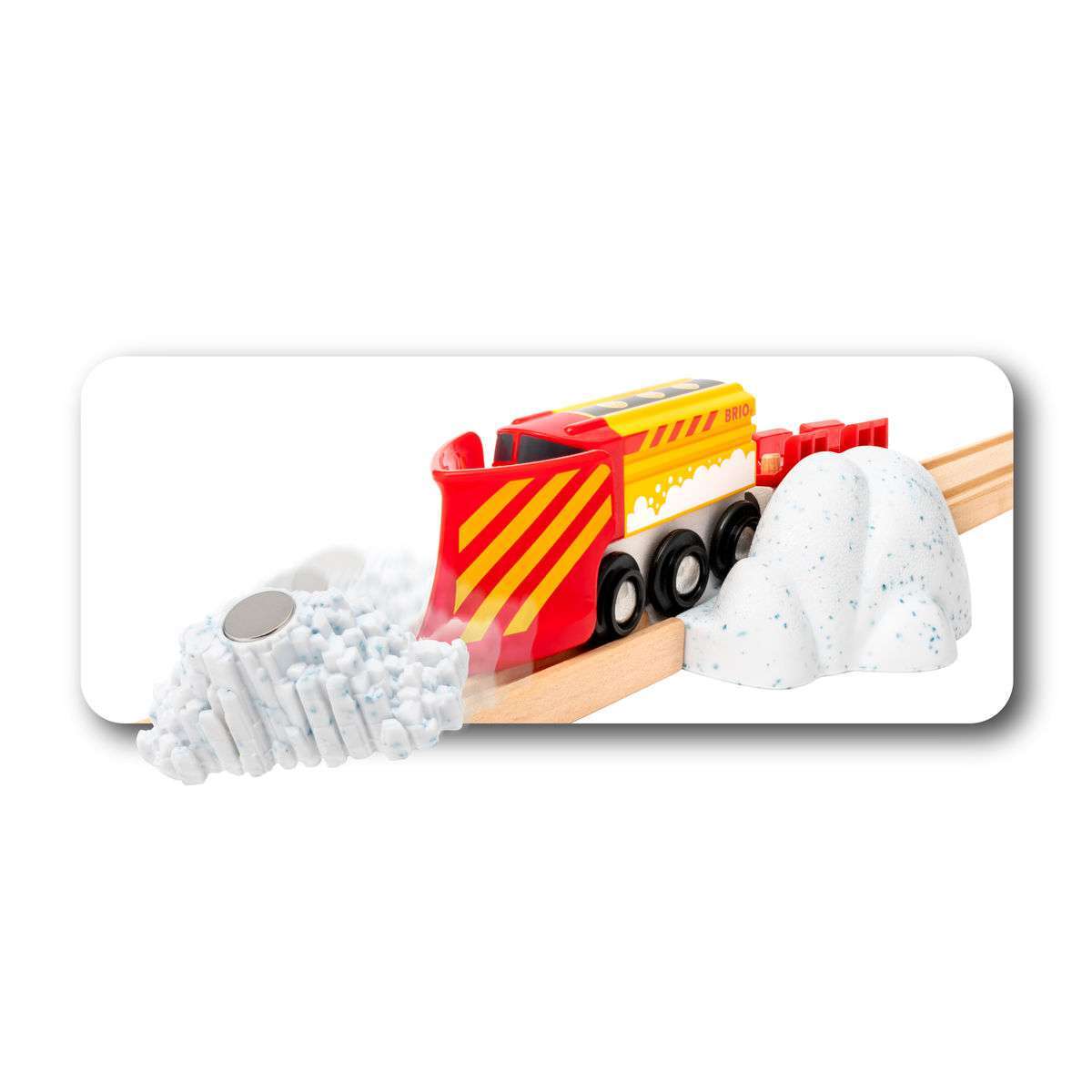BRIO Spiel Schneeräumzug