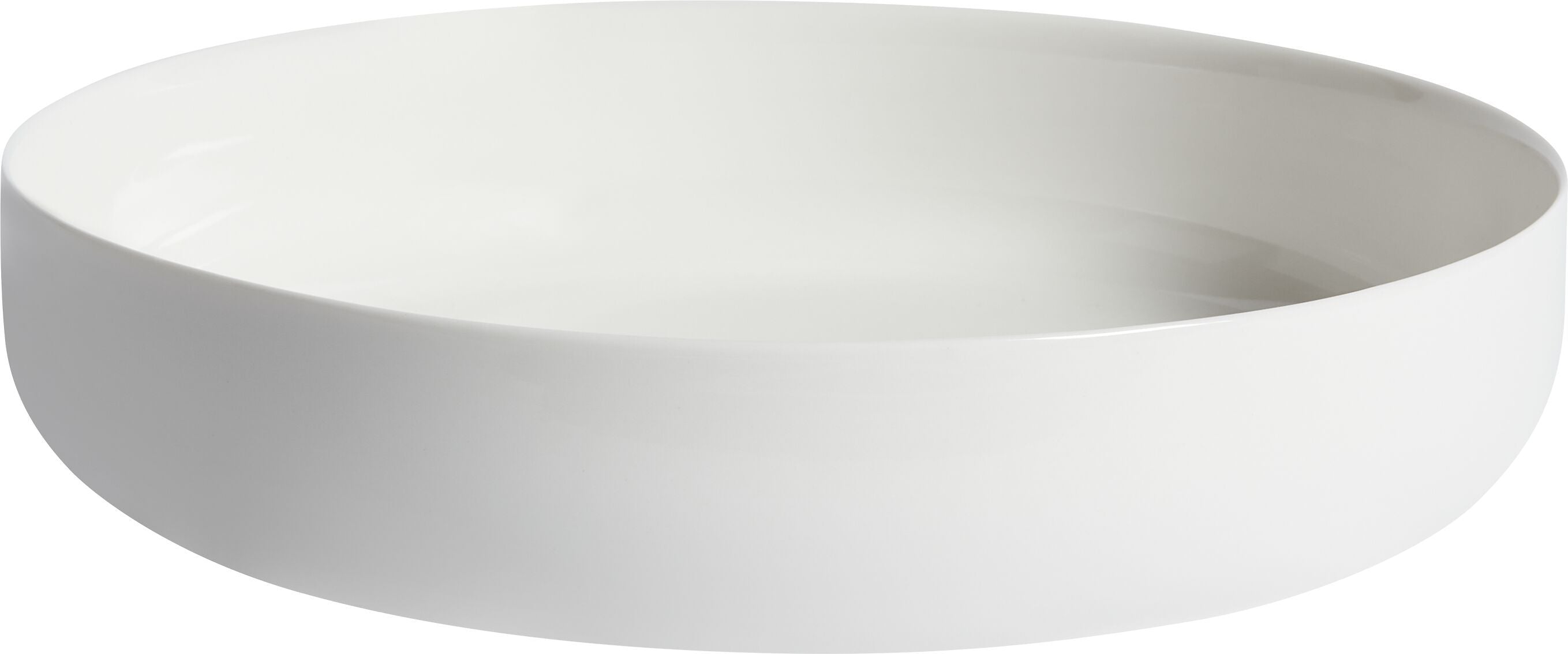 NUANCES Schüssel - Weiss / H: 4.8 cm
