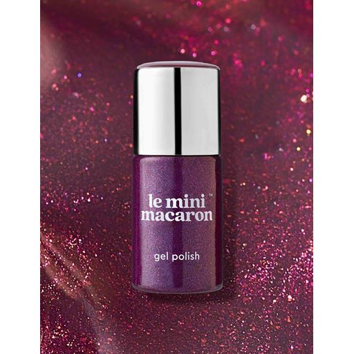 Le Mini Macaron Gel Polish, Dark Plum