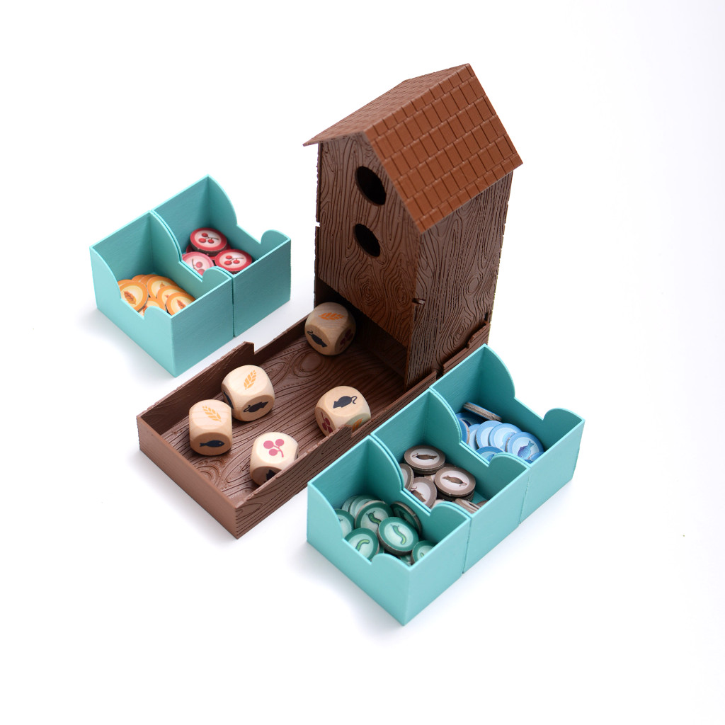 Wingspan - Insert / Organizer + Tour à dés