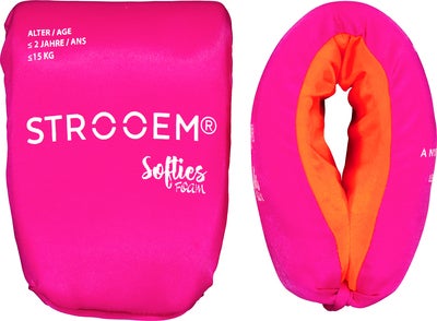 Strooem Softies Armpuffer, Pink-Orange