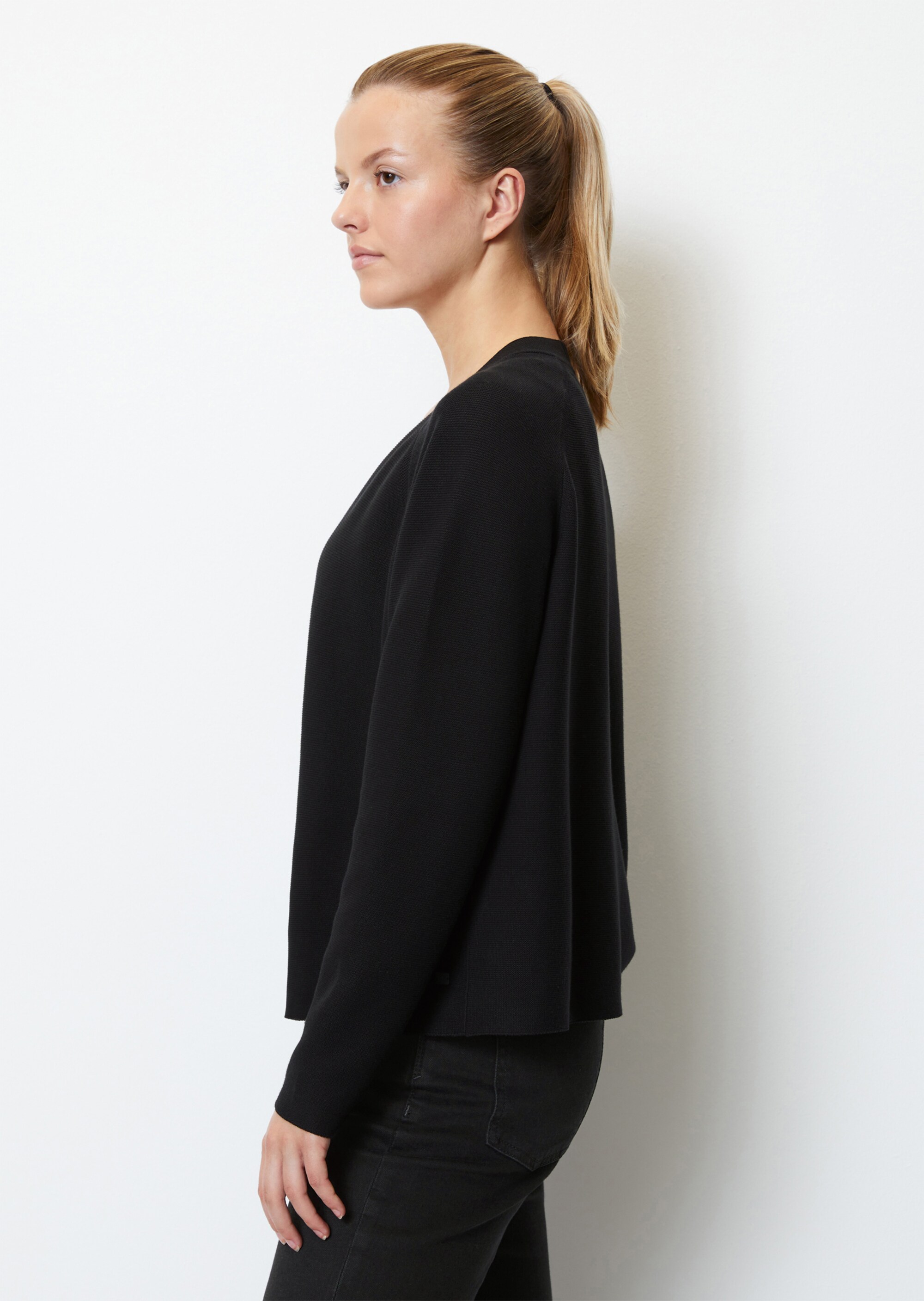 DfC Cardigan regular aus kompaktem Organic Cotton-Garn