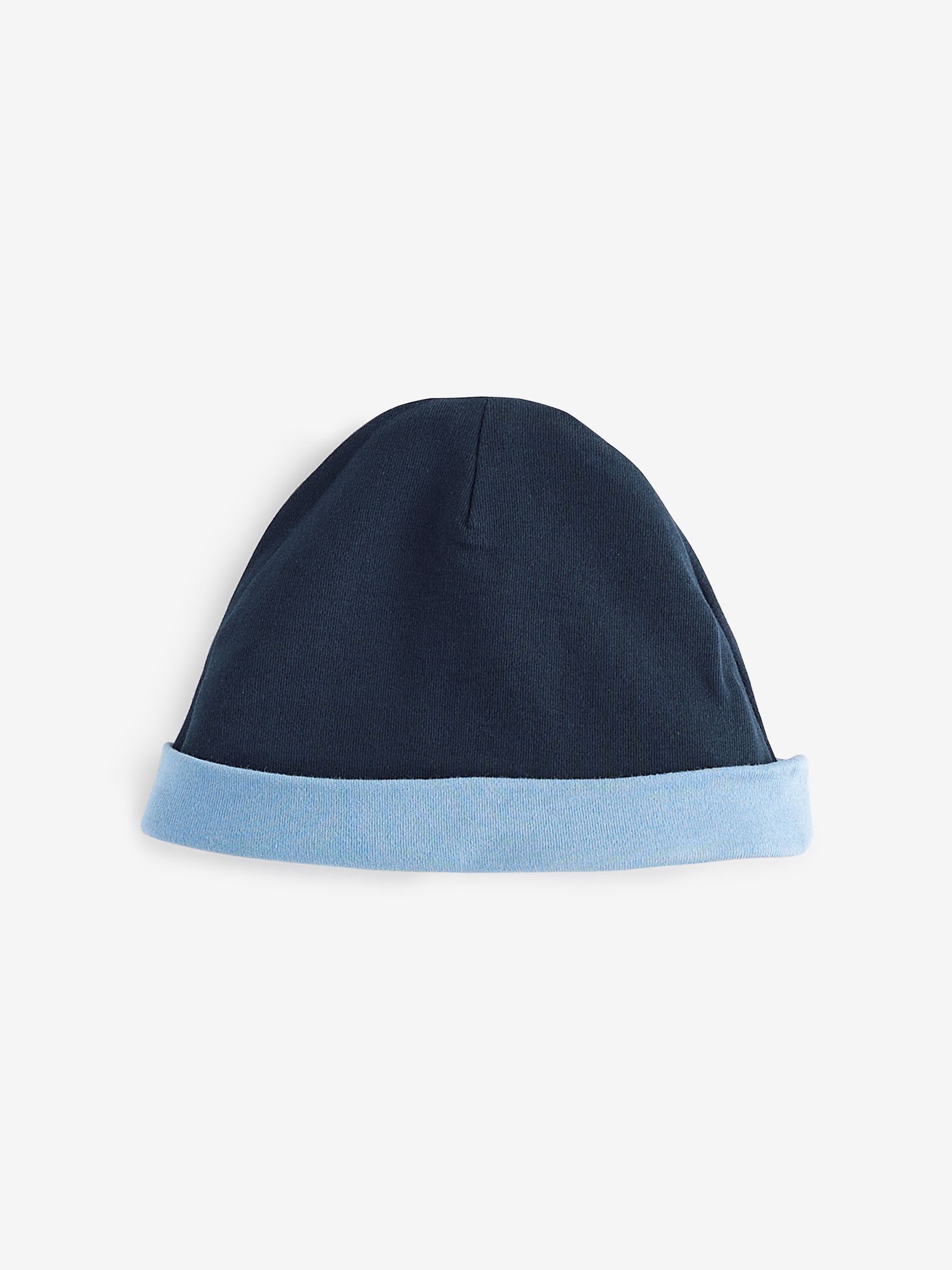 Baker By Ted Baker blauw 100% katoenen rompertje en omkeerbare hoed