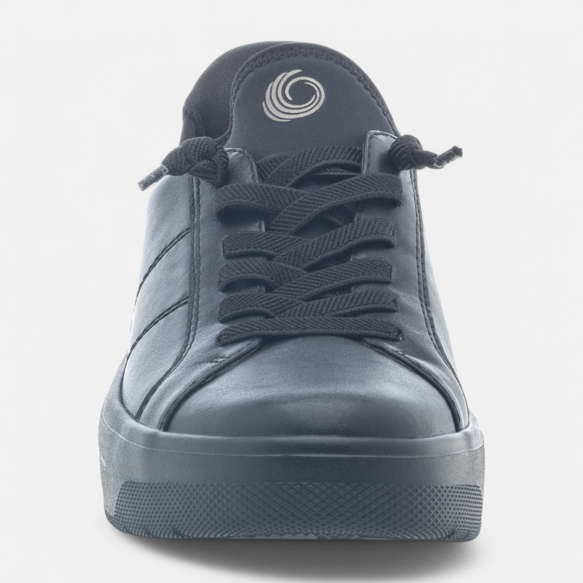 Baskets basses Femme noir vernis